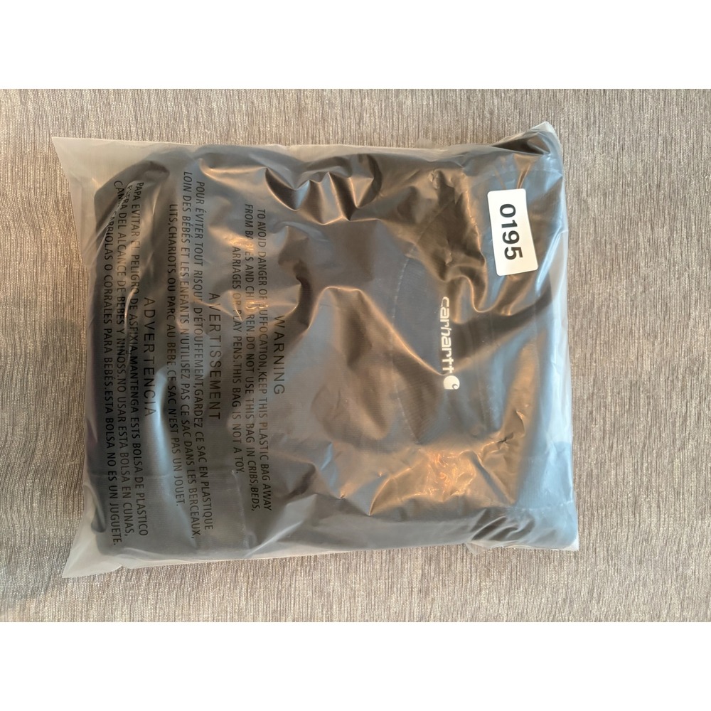 Carhartt Mens K87 Loose Fit Heavyweight Cotton Pocket T-Shirt Black Small